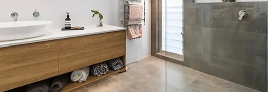 newly renovated bathroom
