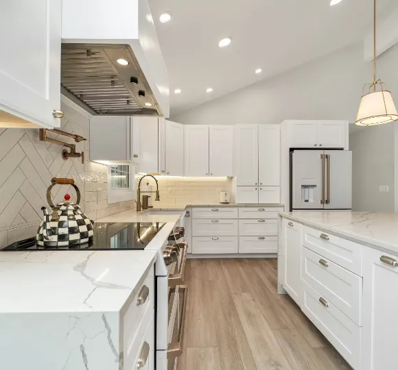 recently renovated modern style kitchen